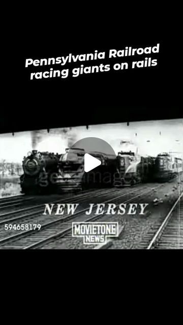 🚂🚃 Curator 🚂🚃 on Instagram: "Racing giants on rails.

Test demonstration of Pennsylvania Railroad steam and electric locomotives.

Truly remarkable.

#railroads_of_our_world #trains #locomotive #all_things_train #all_around_rail #railfan #raihistory #trainhistory #trackside_features #trackside #railsupremacy #trainhistory" Railroad History, Pennsylvania Railroad, Electric Locomotive, Pennsylvania, New Jersey, Steam, Siding, Electricity, Train