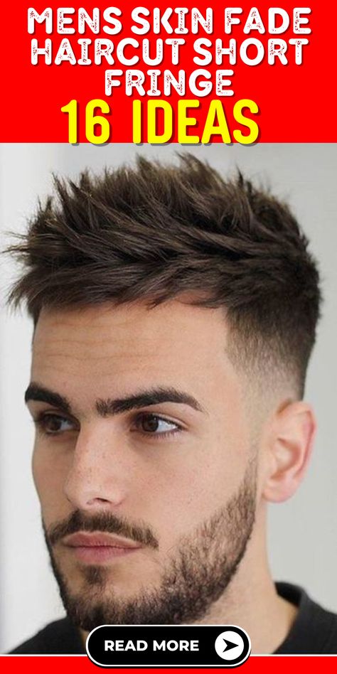 Discover the allure of a men's skin fade haircut short fringe that defines the essence of modern masculinity. Our skilled stylists excel in creating hairstyles that perfectly enhance your hair's texture. Whether you're aiming for a curly hairstyle or a sleek mid fade, our precision ensures a hairstyle that resonates with your unique style. Fade Haircut Short, Fringe Ideas, Skin Fade Haircut, Mid Fade Haircut, Curly Fringe, Mid Fade, Skin Fade, Disconnected Undercut, Haircut Short