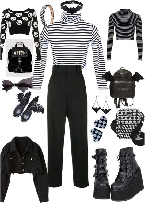 Wednesday Addams Casual Outfit, Winter E Girl Outfit, Wednesday Addams Look Outfits, Addams Family Inspired Outfits, Wednesday Outfit Ideas For Work, Wendsday Adams Outfits, Wanda Addams, Wednesday Outfit Inspiration, Wednesday Addams Outfit Aesthetic