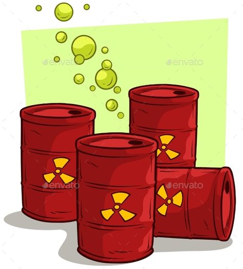 Toxic Waste Drawing, Nuclear Drawing, Radiation Sign, Pop Illustrations, Red Cartoon, Nerf Party, Toxic Waste, Pop Illustration, Nuclear Plant