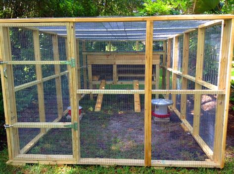 Tampa Premier Chicken Coop Manufacturer Chicken Coop On Pavers, Simple Diy Chicken Coop With Run, Chicken Run Addition, Chicken Tunnel From Coop To Run, 10x10 Chicken Run, Extra Large Chicken Run, Chicken Coop Plans Free, Walk In Chicken Coop, Backyard Chicken Coop Plans