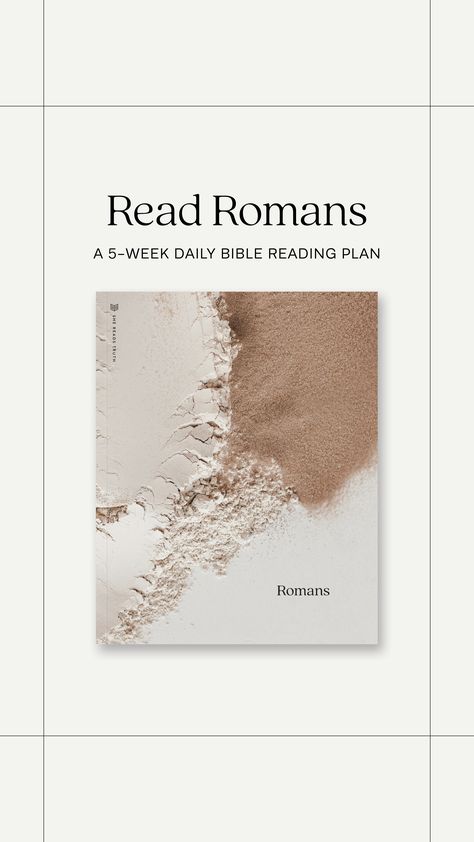 This 5-Week Romans study is a great Bible reading plan for beginners and repeat readers alike. You’ll read a chapter or less from Romans every day along with other related scriptures. And you’ll interact with exclusive Bible study tools—all designed to help you deepen your engagement. Order your daily Bible reading plan today and discover the joy of reading Romans for yourself. #romans #shereadstruth #biblereadingplan #biblestudy #biblestudyideas #dailybiblereadingplan #dailybiblestudy Bible Reading Plan For Beginners, Romans Bible Study, Daily Bible Reading Plan, Romans Bible, Reflection Prompts, Daily Scripture Reading, The Book Of Romans, Gospel Message, Daily Bible Reading