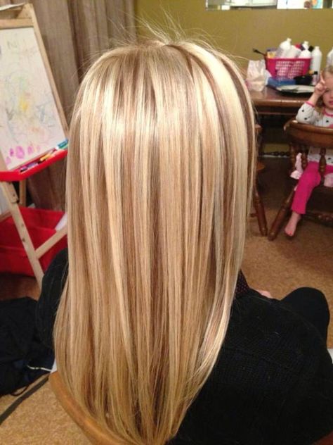 Blond Hair With Brown Lowlights, 18th Bday, Low Lights Hair, Blonde Hair With Highlights, Hair Color Highlights, Trendy Hair Color, Hair Color And Cut, Long Blonde, Hair Collection