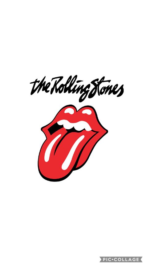 Rolings Stone Wallpaper, The Roling Stones, Stones Tattoo, Rolling Stones Tattoo, Band Logo Design, Tshirt Prints, Rolling Stones Logo, Rock Band Logos, Rock Tattoo