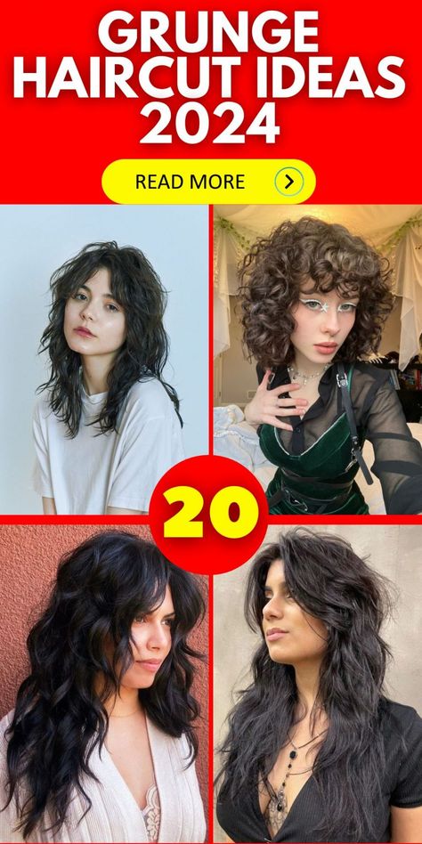 Grunge Haircut 20 Ideas 2024: Unveiling Edgy Styles for Women – The Ultimate Guide Grunge Haircuts, Badass Haircut, Grunge Haircut, Edgy Short Haircuts, Short Hair Up, Natural Curly Hair Cuts, Haircut Wavy, Chic Short Hair, Hair Color Underneath