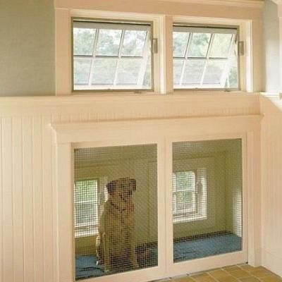 yes! If I had a dog! And if you could add swinging doors to it! Then you wouldn't have to look at the dog house (: Doggy Door, Gordon Setter, Dog Kennels, Dog Rooms, Up House, Lhasa Apso, Dog Door, German Shorthaired Pointer, Dog Kennel