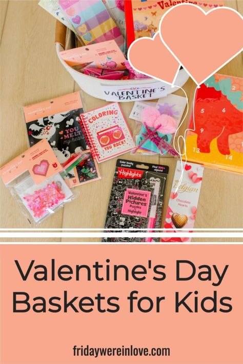 How to create Valentine's Day Baskets for Kids with tons of Valentine gift ideas for kids that will keep them busy, having fun, and feeling extra love! Day Date Ideas, Valentines Day Baskets, Valentine Baskets, Valentine Activities, Valentine Candy, Free Valentine, Free Fun, Valentine Cookies, Fun Family Activities