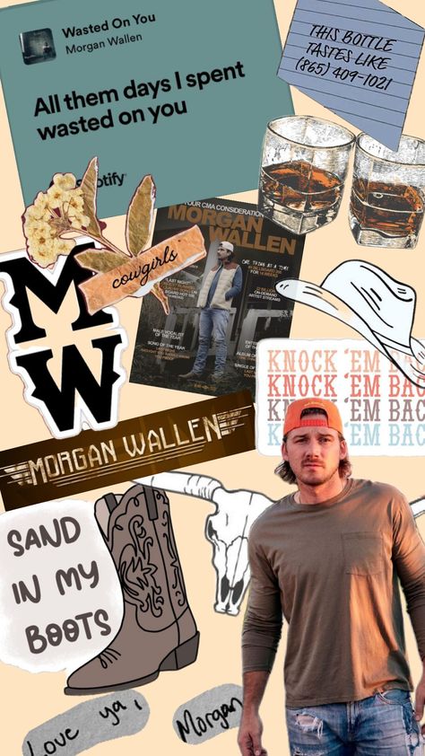 Morgan wallen wallpaper #morganwallen #countrymusic Morgan Wallen Wallpaper, Morgan Wallen Lyrics Wallpaper, Wallen Wallpaper, Soul Collage, Ems Bag, Best Country Singers, Country Music Songs, Imaginary Boyfriend