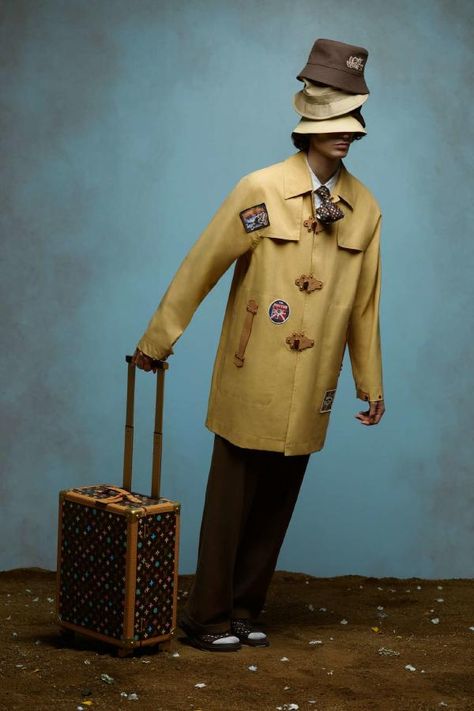 LOUIS VUITTON  2024 SPRING MENSWEAR CAPSULE CAMPAIGN Spring Menswear, Louis Vuitton Collection, Vogue France, Tyler The Creator, Pharrell Williams, Cow Boy, Capsule Collection, Mode Fashion, Travel Style