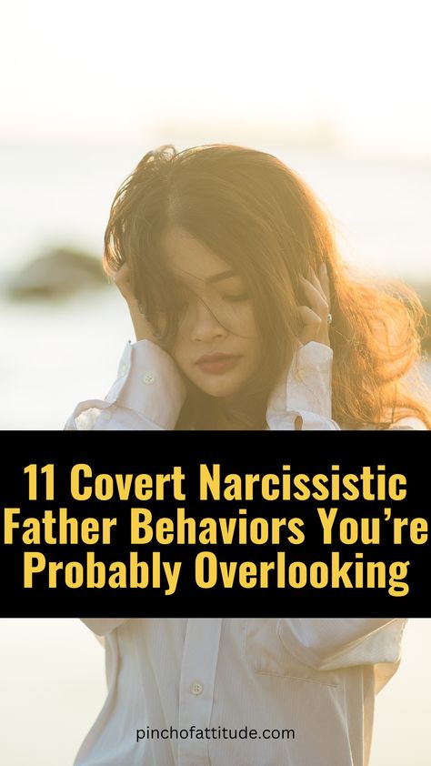 🎢 Life with a covert narcissistic father can feel like an emotional rollercoaster! If you’re looking for tips on how to deal with a narcissistic father without losing your cool, these strategies are for you! From setting firm boundaries to using humor, you’ll be equipped to handle covert narcissistic behavior from your father. 💪✨ #CovertNarcissisticFather #CovertNarcissisticBehaviorFather #HowToDealWithANarcissisticFather #DealingWithANarcissisticFather Covert Narcissistic Behavior Men, Covert Narcissistic Behavior, Narcissistic Women, Narcissistic Behavior Men, Narcissistic Healing, Covert Narcissistic, Narcissistic Father, Controlling Behavior, Behavior Quotes