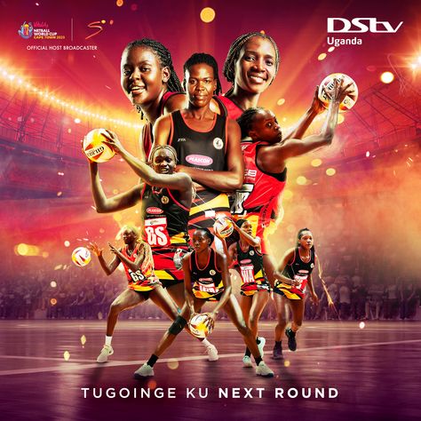 Netball World Cup 2023, Netball Poster, World Cup 2023, There Is Hope, Sports Graphics, Netball, Sport Photography, Looking Forward, Uganda