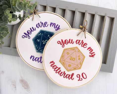 Dnd Bachelorette Party, Dungeons And Dragons Nursery, Dungeons And Dragons Embroidery, Dnd Wedding Theme, Dnd Valentines Day, Dnd Embroidery, Dnd Wedding Ideas, D&d Wedding, Dnd Valentines