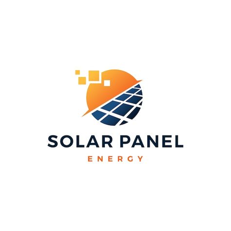 Solar Energy Logo Design, Electrical Company Logo, Iq Logo, Hvac Logo, Electricity Logo, Electrician Logo, Energy Logo Design, Sun Panels, Free Solar Panels