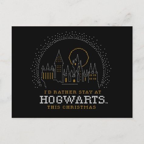 Harry Potter Cross Stitch, Cross Stitch Harry Potter, Christmas Cross Stitch Patterns Free, Cross Stitch Christmas Cards, Subversive Cross Stitch, Cross Stitch Letters, Cross Stitch Pillow, Hogwarts Castle, Harry Potter Christmas