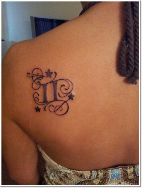 Cute Gemini Tattoos Designs | 30 Inspirational Gemini Tattoo Designs Gemini Sign Tattoo, Tattoos On Arm, Gemini Tattoos, Gemini Zodiac Tattoos, Gemini Tattoo Designs, Twin Tattoos, Christian Sleeve Tattoo, Gemini Tattoo, Zodiac Sign Tattoos