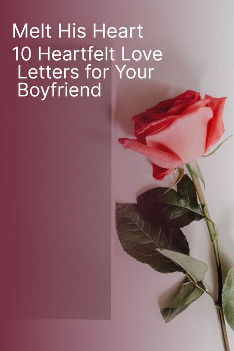 If you're looking for a way to express your feelings of love to your boyfriend, then why not write him a heartfelt love letter? Writing love letters can be a beautiful way to let your significant other know just how much you care and appreciate them, and can really make their heart melt. Here are 10 sweet love letters that will make your boyfriend feel truly special and remind him of what an amazing couple you make. Expressing Love To Him Letter, When We First Met Love Letter, Special Letters To Boyfriend, Just Because Letters To Boyfriend, Love Letters For Your Boyfriend, Love Letter To Him, Letters For Your Boyfriend, Love Letter Writing, Writing Love Letters