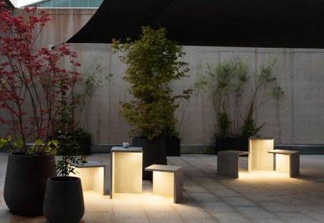 VIBIA: Empty Kursi Outdoor, Modern Desk Chair, Landscape Lighting Design, Outdoor Landscape Lighting, Lawn Lights, Outdoor Seat, Patio Lighting, Can Lights, Outdoor Landscaping