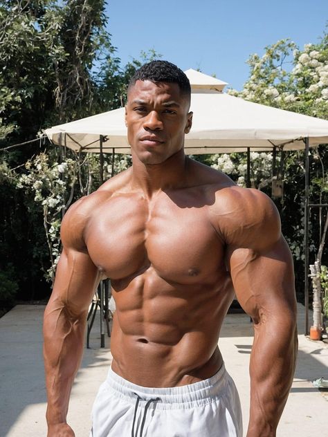 Buff Black Men, Physique Goals, Best Bodybuilding Supplements, Best Bodybuilder, Men Bodies, Muscle Man, Dark Skin Men, Gym Guys, Beefy Men