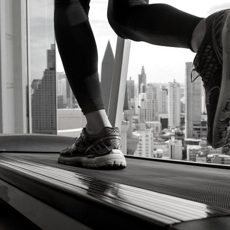 Fun Fact: The World Record for the longest distance covered on a treadmill is 7 days (842km). A young man from Gloucester smashed the record in 2019. #workoutroutines #treadmillrunning #runningfitness #fitnesslife #gymlife #homegym #garagegym #basementgym #gymequipment #gymmotivation #fitnessmotivation Run On Treadmill, Treadmill Photoshoot, Basement Gym, Running On Treadmill, Garage Gym, Nursery Baby Room, World Record, Black Picture, Gloucester