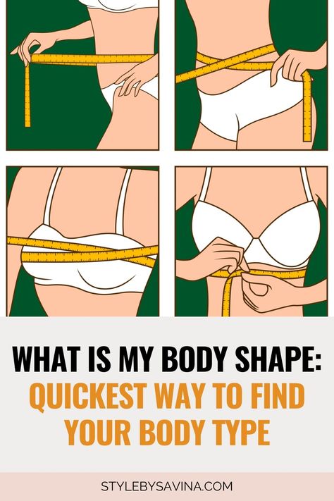 What is My Body Shape: Quickest Way To Find Your Body Type What Is My Body Shape, What's My Body Type, Body Shape Chart, Body Shape Calculator, Body Shapes Women, Types Of Body Shapes, Inverted Triangle Body Shape, Triangle Body Shape, Hourglass Body Shape