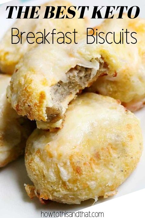 Sausage Cheese Biscuits, Shakes Recipes, Meal Train, Turkey Food, Cravings Food, Best Keto Breakfast, Biscuits Recipes, Group Food, Wallpaper Food