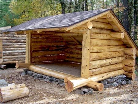 Lean To Shelter, One Room Cabins, Bushcraft Shelter, Small Log Cabin, Camping Shelters, Outdoor Shelters, Survival Shelter, Wood Shed, Cabin In The Woods