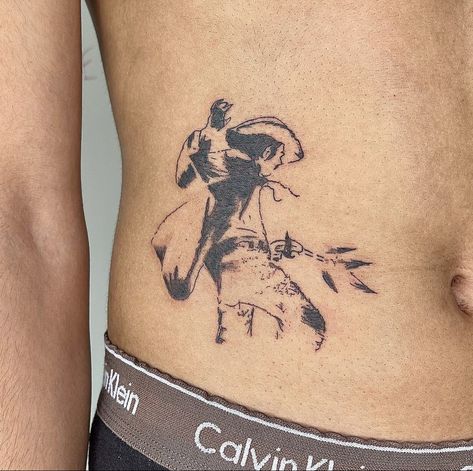 Cowboy Stand Off Tattoo, Cowboy Standoff Tattoo, Tanner Clark Tattoo, Gunslinger Tattoo, Cowboy Tattoo Western, Cowboy Tattoos For Men, Cowboy Tattoo, Awful Tattoos, Cowboy Bebop Tattoo