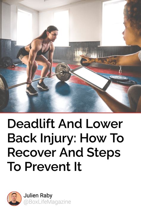 Are you deadlifting for your workout? Are you worried about injuries? Take a look at our guide to learn how to prevent lower back pain injury when deadlifting. Trap Bar Deadlift, Lower Back Injury, Chin Tuck, Back Lift, Stability Exercises, Back Hurts, Back Injury, Lower Back Pain, Low Back Pain