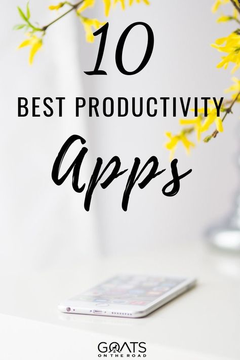 Best Productivity Apps, Better Time Management, Time Management Apps, Planner Apps, Free Ipad, Good Time Management, Check Email, Productivity Apps, Planner Pdf