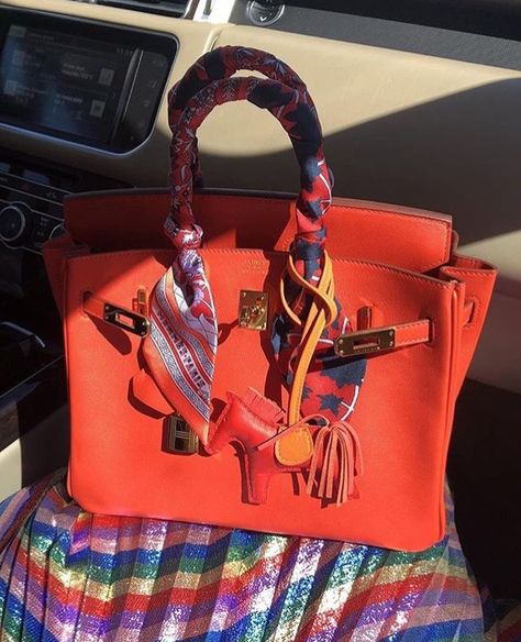 Orange Birkin, Hermes Birkin Bag, Orange Bag, Coach Swagger Bag, Hermes Bag, Hermes Birkin, How To Style, Arabic Quotes, Birkin Bag