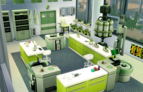 smsmcr: “Science Lab (No CC / For Get to work) Cheat : moveobjects / resize objects / bb.ignoregameplayunlocksentitlement Origin ID : simmightsay ” Labs Plan, Sims 4 Houses Layout, Science Room, Sims Building, Sims House Plans, Sims 4 Collections, Sims 4 Build, Science Lab, Sims 4 Houses