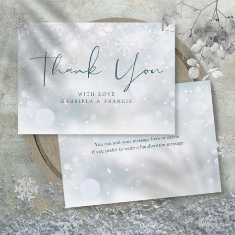 Winter Wonderland Wedding Invitations, Wonderland Wedding Invitations, Ski Wedding, Snowflake Wedding, Magical Winter, Winter Background, Winter Wonderland Christmas, Winter Wonderland Wedding, Thank You Messages