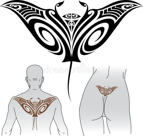 Stammestattoo Designs, Pattern Tattoos, Ray Tattoo, Maori Tattoos, Cross Tattoo For Men, Maori Tattoo Designs, Marquesan Tattoos, Muster Tattoos, Ocean Tattoos