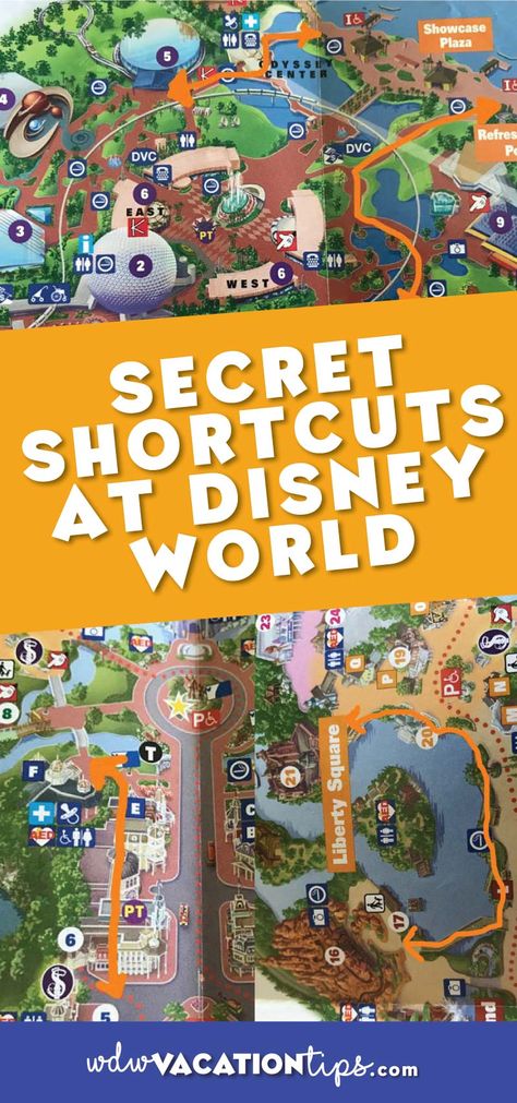 The Secret Shortcuts of Disney World No one wants to waste time at Disney World or get stuck in a giant crowd. Many times I use these pathways for a more direct route to my favorite attractions. This is why I am sharing the secret shortcuts of Disney World with you! Plus if you learn a... #disneypath #disneyshortcuts #savetimeatdisney Disney World Vacation Planning, Disney Trip Planning, Disney Vacation Planning, Disney World Planning, Walt Disney World Vacations, Disney Planning, Disney World Tips And Tricks, Disney Tips, Disney World Trip