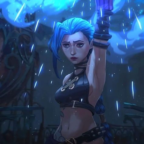 Arcane Jinx And Vi, Jhin League Of Legends, Lol Jinx, League Of Legends Poster, Arcane League Of Legends, Music Anime, 얼굴 드로잉, Slowed Reverb, Jinx League Of Legends