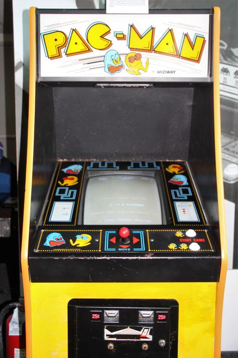 Pac Man Retro Arcade Decor, Paper Arcade Machine, Pac Man Arcade, Ms Pacman Arcade Game, Pacman Arcade, Pac Man Arcade Machine, Post Prom, 80s Birthday Parties, Arcade Game Room