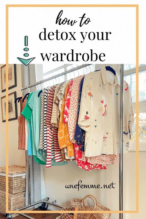 If your closet is full but you have "nothing to wear," it's time for a wardrobe detox. How I did my wardrobe detox, what I tossed and what I kept... Closet Cleanse, Organizing Your Closet, Wardrobe Organisation, Detox Tips, Mommy Dearest, Velvet Hangers, Daily Outfit Inspiration, 50 Style, Over 50 Womens Fashion