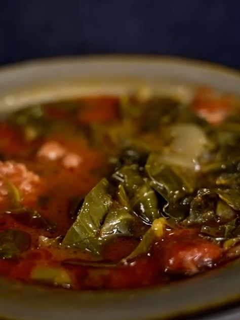 Discover the Southern Tradition of Gumbo-Style Collard Greens Green Gumbo, Pot Liquor, Southern Candied Yams, Smoked Turkey Legs, Earthy Greens, Smothered Chicken, Andouille Sausage, Andouille, Collard Greens