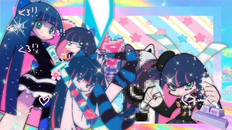 D0ont r3p0ost w/0 p3rm/credi!t ★ 
#stocking pinterest #paswg pinterest #pinterest pin
#kawaiiedit pin #kawaiicore pinterest Panty And Stocking Wallpaper Desktop, Panty And Stocking Wallpaper Pc, Panty And Stocking Screenshots, Panty And Brief Fanart, Stocking Anarchy Banner, Paswg Wallpaper, Stocking Banner, Pinterest Banner, Stockings Aesthetic