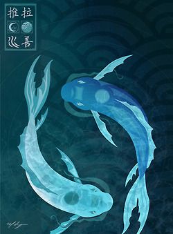 the sun and moon spirits Tui And La, Fan Art Avatar, Water Bending, Asami Sato, Water Tribe, Avatar Series, Korra Avatar, La Art, Avatar The Last Airbender Art