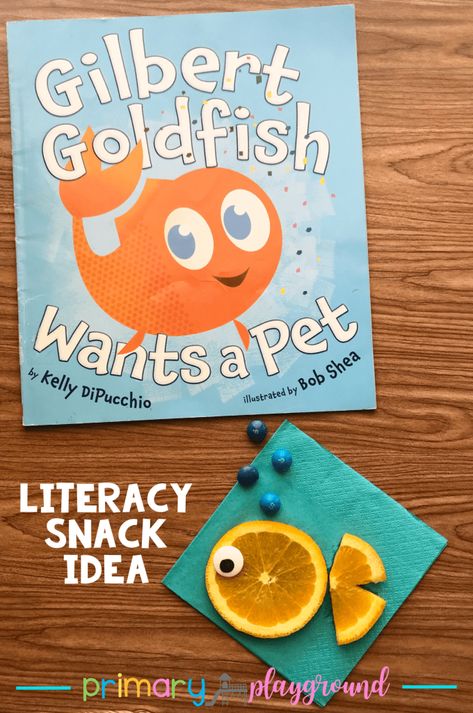 Literacy Snack Idea Pet Read-Aloud - Primary Playground Toddler Storytime, Classroom Pets, Pet Theme, Pets Preschool Theme, Toddler Themes, Children's Library, Preschool Snacks, Preschool Literacy, Creative Curriculum