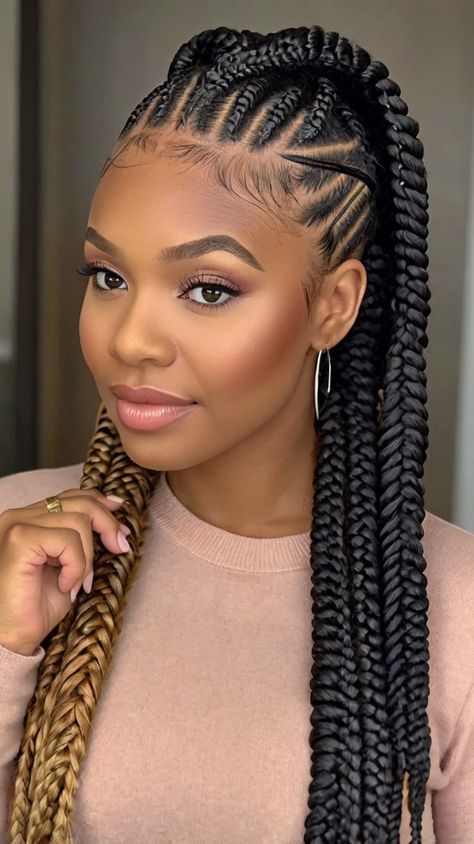 braids hairstyles cornrows zig zag Braids Hairstyles Cornrows, Zig Zag Cornrows, Cornrow Hairstyles For School, Cornrow Mohawk, Goddess Braids Updo, Women Hair Styles, Hairstyles Cornrows, Half Cornrows, Zig Zag Braid