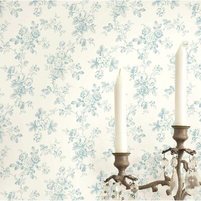 Classic Wallpaper Pattern, Shabi Chic, Modern Floral Wallpaper, Wildlife Wallpaper, Blue Floral Wallpaper, Brick Wallpaper Roll, Blue Flower Wallpaper, Classic Wallpaper, Roll Paper