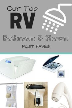 Rv Shower Curtain, Camper Maintenance, Rv Solar Power, Rv Camping Checklist, Rv Camping Tips, Rv Bathroom, Travel Trailer Camping, Rv Organization, Rv Makeover