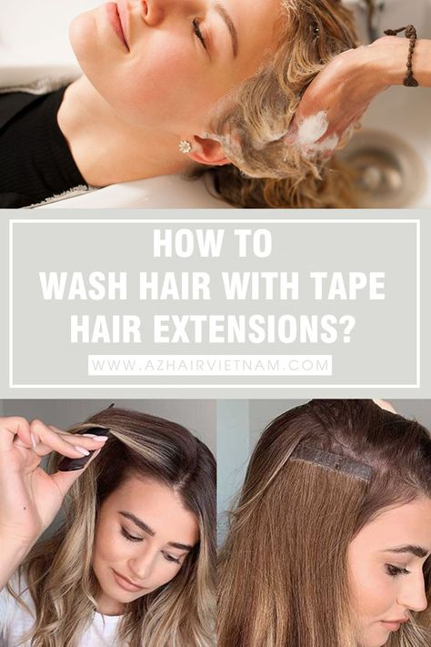 In the realm of hair transformations, tape hair extensions have emerged as a game-changer, offering a quick and effective way to achieve voluminous locks and luscious length. However, the journey to maintaining a flawless tape-in extension hairstyle comes with its own set of rules, especially regarding washing. Therefore, mastering the art of washing becomes essential for keeping your tresses healthy and your extensions in top-notch condition. Find out now! How To Wash Tape In Hair Extensions, How To Wash Extensions Hair, Hair Styles With Tape In Hair Extensions, Hairstyles For Tape In Extensions, Styling Tape In Extensions, Tape In Hair Extensions Hairstyles, Tap In Extensions Hair, Tape In Extensions Hairstyles, Hairstyles With Tape In Extensions