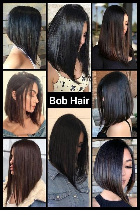 Long Angular Bob Hairstyles, Medium Length Bob With Face Framing Layers, Log Bob Haircut, Lob Haircut Medium Length, Medium Haircut Ideas For Thick Hair, Long Bob Con Flequillo, Long Bob Straight Hair, Long A Line Bob, Cortes De Pelo Corto Mujer