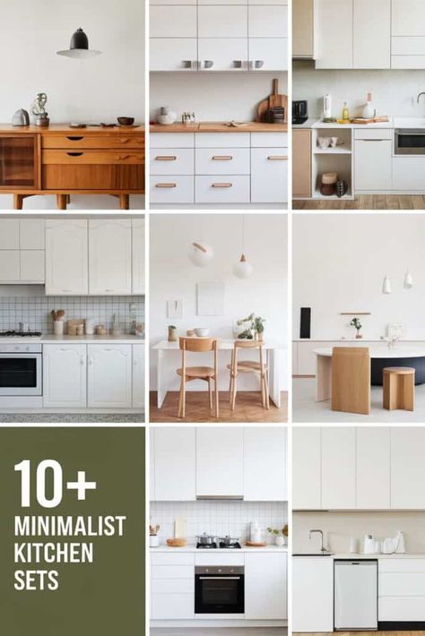 Minimalist kitchen set is the perfect solution for those with limited space. These small kitchen units offer functional kitchen features without compromising style. https://fabricerie.com/minimalist-kitchen-set/ Small Kitchen Units, Draining Board, Modern Small House Design, Kitchen Clutter, Chopping Board Set, Minimalist Apartment, Life List, Kitchen Features, Glass Food Storage