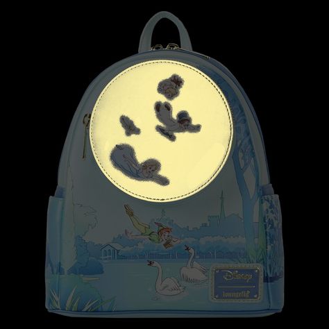 You Can Fly with This Peter Pan & Tinker Bell Loungefly Collection - bags - Sole Fish, Mickey Balloons, Dark Design, Disney Film, Pop Disney, Funny Gifts For Him, Disney Handbags, Fish Swimming, Loungefly Disney