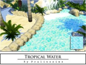 Sims 4 Pool Water Cc, Sims 4 Pool Water, Sims 4 Water Cc, Sims 4 Waterfall Cc, Sims 4 Tropical Cc, Sims 4 Pool Cc, Sims 4 Pool, Mod Pool, Paradise Pools