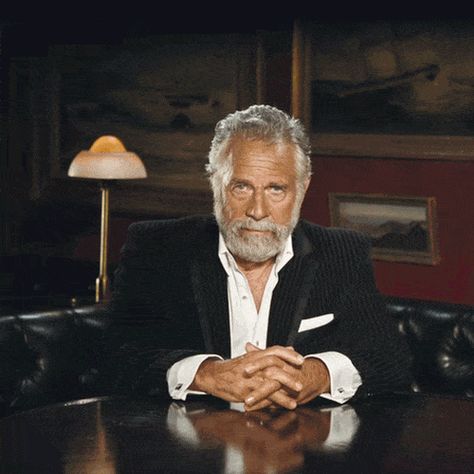 The Original 'Most Interesting Man' Is Ditching Beer For TequilaDelish Facepalm Gif, Template Meme, World Gif, Welcome Gif, Selling On Instagram, Keanu Reeves, Images Gif, Newest Trends, Animated Gif